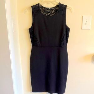 Black dress with lace back detail!